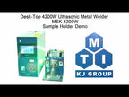 4.2KW Ultrasonic Metal Welder (MAX 50 layers) with Touch-Screen Digital Controller, 20KHz - MSK-4200W