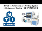 8-Station Arc Melting System w/ Vacuum Casting - SP-MSMVC8