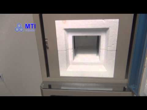 1800°C Bench-Top Muffle Furnace (6x6x6", 3.6L) w/ Kanthal Super-1900 Heating Elements - KSL-1800X-KA