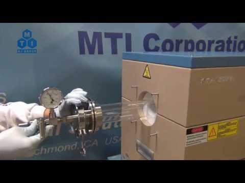 Quick Clamp Vacuum Sealing Assembly for 80mm dia Tube Furance with KF50 Vaccum Port - FL80QC