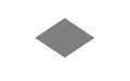 Aluminum Single Crystal Substrate: <110>, 10x10x1.0 mm, 1 side polished - mcALe101010S1