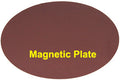 12" Dia.x 0.8 mm Thick Permanent Magnetic Sheet with PSA Backing - MagnetP12