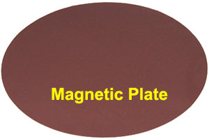 12" Dia.x 0.8 mm Thick Permanent Magnetic Sheet with PSA Backing - MagnetP12
