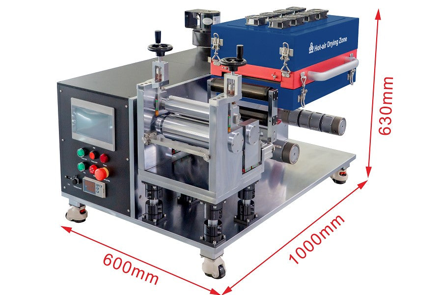 Compact Roll to Roll Coater w/ 160mm Max. Width & 6 Optional Coating Heads (Combination)-MSK-AFA-200