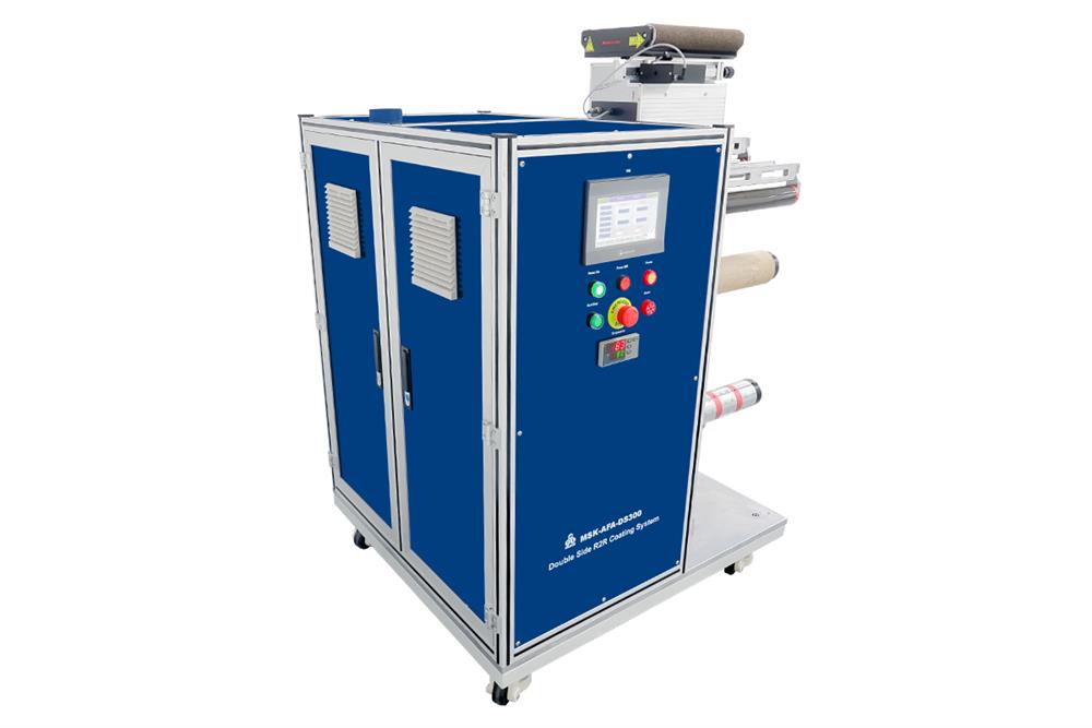 Vertical Double Side R2R Coater w/ Max. 260mm Width For Battery Electrodes-MSK-AFA-DS300-LD