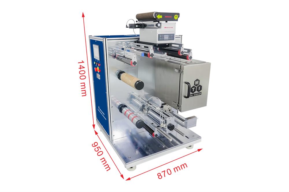 Vertical Double Side R2R Coater w/ Max. 260mm Width For Battery Electrodes-MSK-AFA-DS300-LD