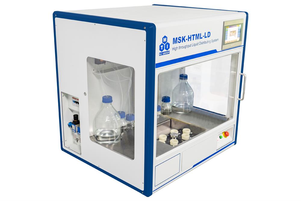 Compact Liquid Dispensing System with 6-Channel Metering Pumps & Stream Dispensers - MSK-HTML-LD