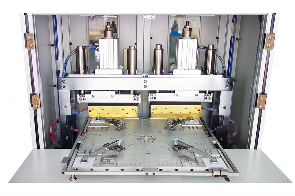 Rotary Heating Sealer for 4 cells on 2 Sides of Pouch Case w/o Vacuum - MSK-140-PM