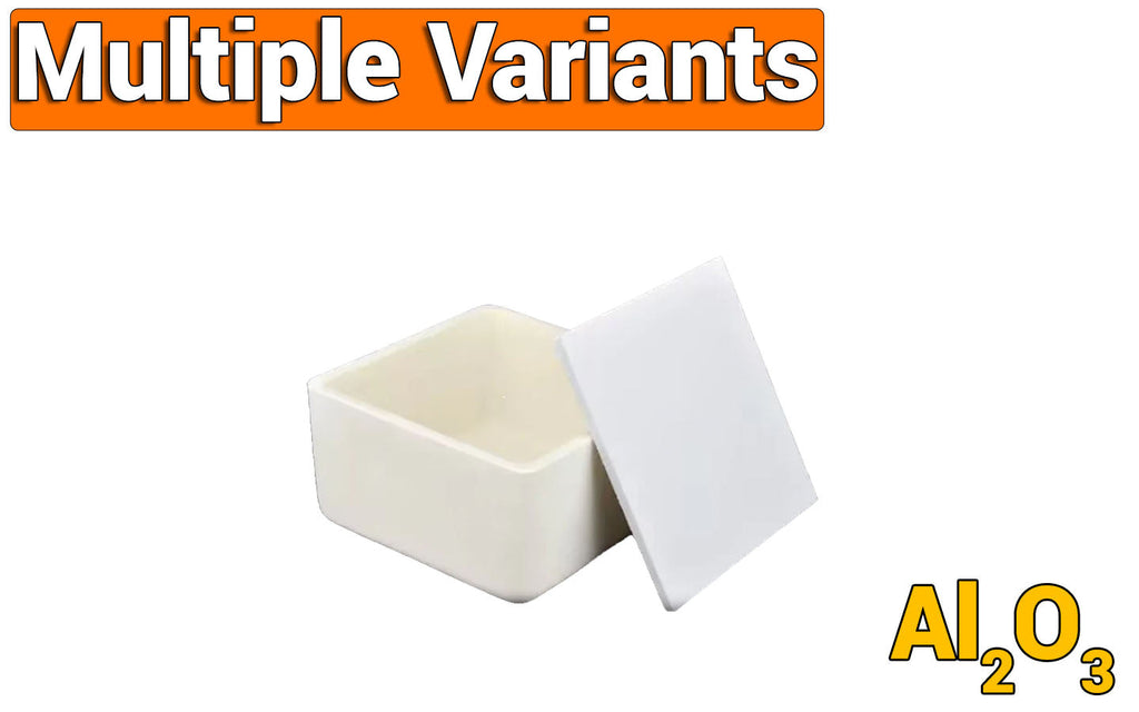 Alumina (Al2O3) Boat Crucible