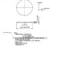 GaN Template on Sapphire (0001), N type undoped, 2" Dia. x 0.43 - 0.5mm, 1sp, GaN Film:4 - 5 micron