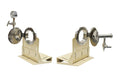 Hinged Vacuum Sealing Assembly with Flange Support for 130 mm 5" dia Tube Furnace - FL125KF25H