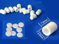 Alumina (Al2O3) Cylindrical Crucible from 0.1 mL to 3000mL optional