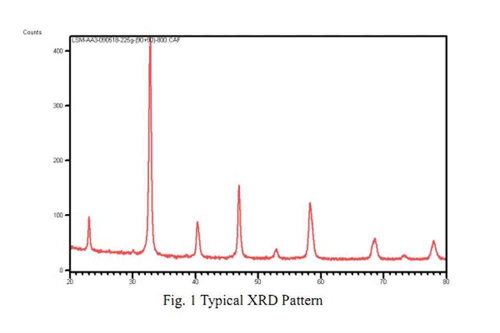 LSM25: (La0.75Sr0.25) 0.95MnO3- / LSM Powder for Plasma Spraying, 500g/Pack - Lib-LSM