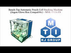 Bench-Top Automatic Pouch Cell Stacking Machine up to 100 mm L x 90 mm W - MSK-111A-ES
