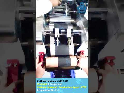 Hot Rolling Press with Asynchronous Speed for Dry Electrode / Solid State Electrolyte Fabrication (Max. 200mm W, 15T, 200 °C) - MSK-BPC-DF200