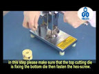 Compact Precision Disc Cutter with 4 Sets of Cutting Die (15, 19, 20 & 24 mm)-MSK-T07