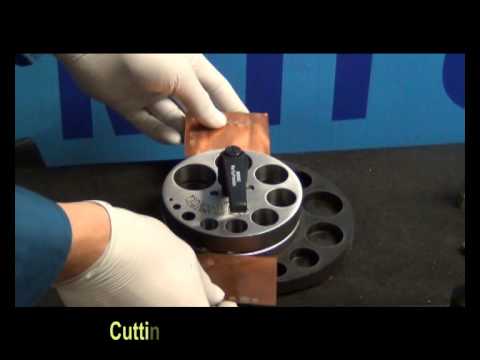 Manual Disc & Ring Cutter Set for Metallic up to 1.29mm Thick (10 pcs die) - MSK-T09