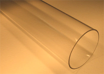 Quartz Tube: 80ODx 72IDx 1400L mm (3.14"D x 55") for DIY Tube Furnace - TQ80D1400
