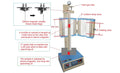 1200ºC Max. Air-Tight 2" Quenching Furnace with Electro-Magnetic Fixture - OTF-1200X-S-VTQ