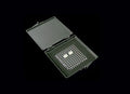 One 55 mm x 55 mm (2.17"x2.17") Gel Sticky Carrier Box - Black Color - SP1-5510BK/BK-LH-P33