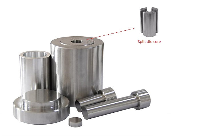 Split-able Dry Pressing Die 20 I.D.x 100H(mm) - Die-SP20