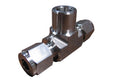 Tee Type with Two 1/4'' Tube Fittings - TVF14