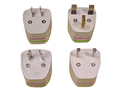 One sets of AC-AC Power Plug Adaptors For worldwide Power Connection - EQ-Acapt-Allin1